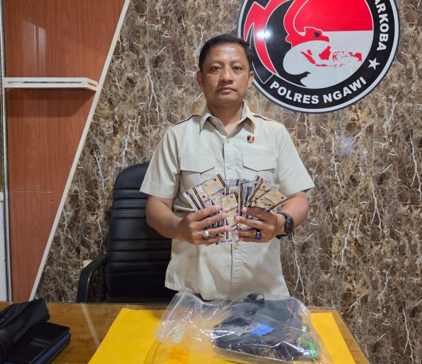 Polres Ngawi Ungkap Kasus Peredaran Obat Keras Tanpa Izin