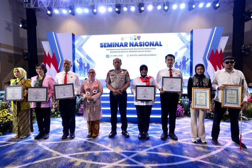 Menteri PPPA Beri Penghargaan atas Komitmen Polda Jatim