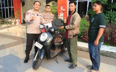 Polres Gresik Hadirkan Keadilan dan Kepastian bagi Korban Curanmor dan Begal