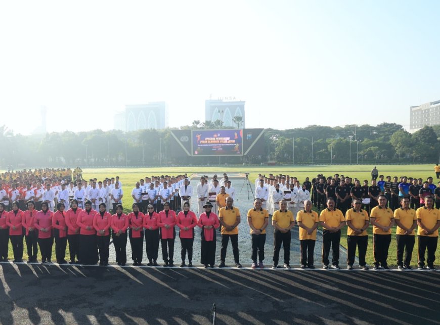 Kapolda Jatim Buka Kompetisi Olahraga dengan Semangat Persatuan