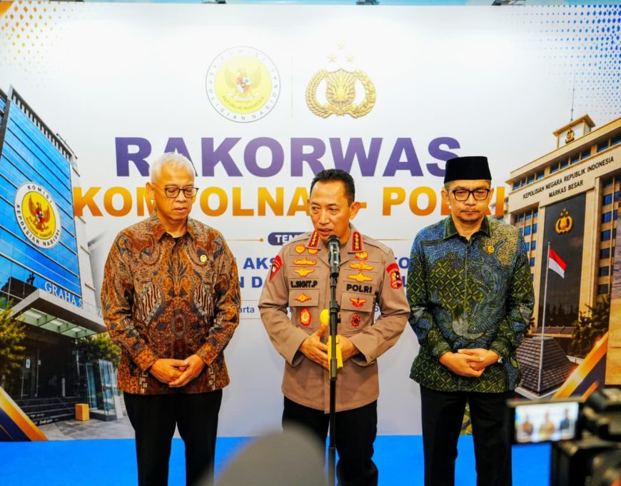 Kapolri Tegaskan Kompolnas Mitra Strategis dalam Transformasi Polri