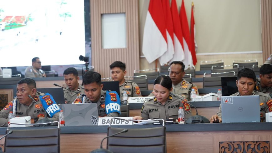 Persiapan Pengamanan IAWP Polda Bali Gelar TWG